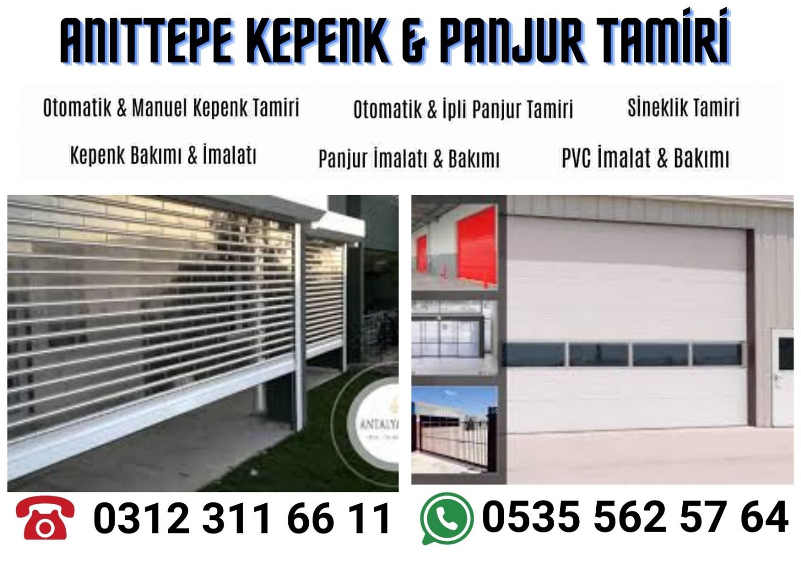 Anıttepe  panjur ve Kepenk Tamiri